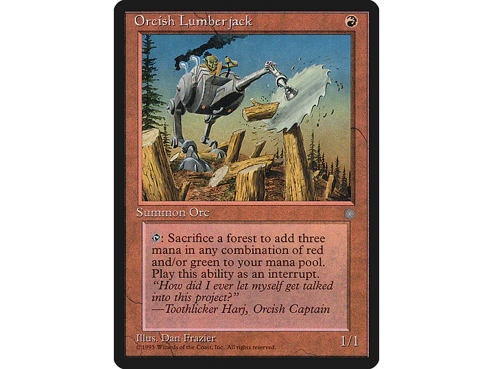 Orcish Lumberjack | EN | NM | ICE 1