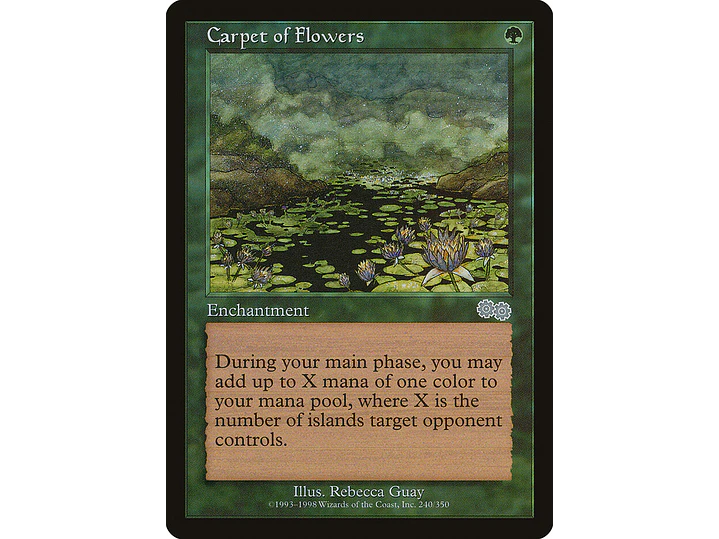 Carpet of Flowers (Retro Frame) | EN | NM | USG 1