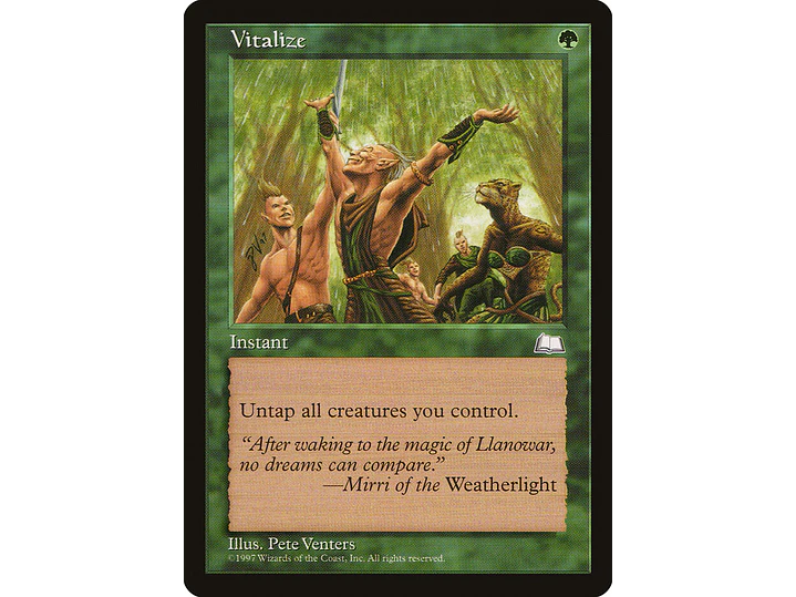 Vitalize (Retro Frame) | EN | NM | WTH 1
