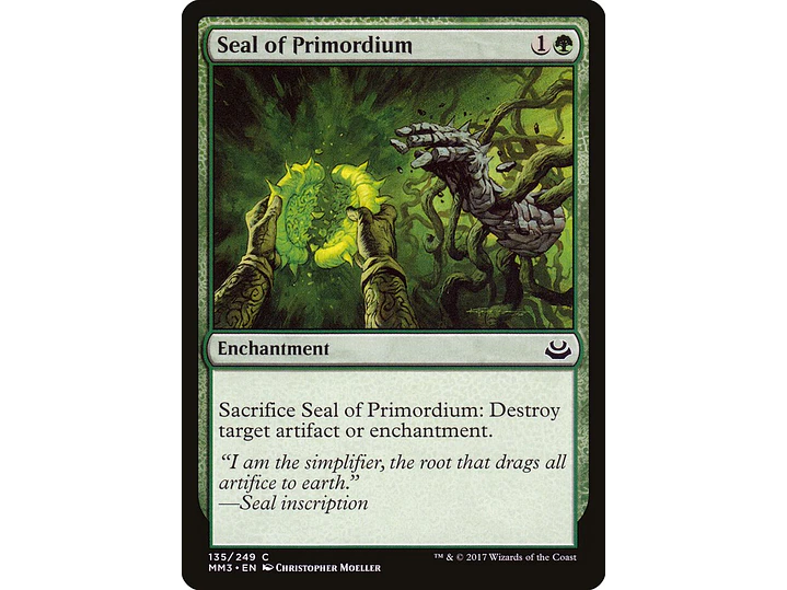 Seal of Primordium | EN | NM | MM3 1