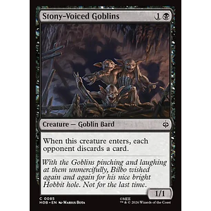 Stony-Voiced Goblins | EN | NM | HOB