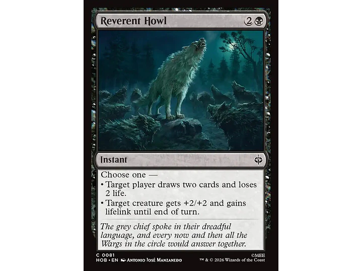 Reverent Howl | EN | NM | HOB 1