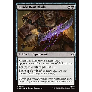 Crude Bent Blade | EN | NM | HOB
