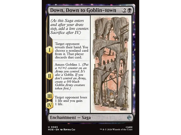 Down, Down to Goblin-town | EN | NM | HOB 1
