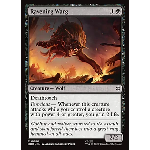 Ravening Warg | EN | NM | HOB
