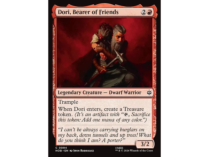 Dori, Bearer of Friends | EN | NM | HOB 1
