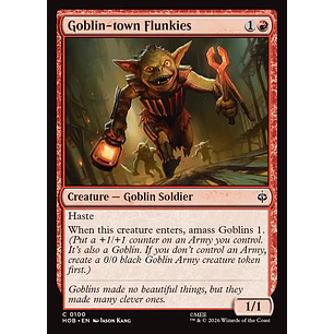 Goblin-town Flunkies | EN | NM | HOB