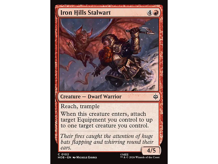 Iron Hills Stalwart | EN | NM | HOB 1
