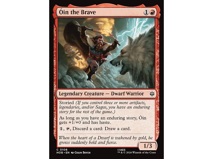 Óin the Brave | EN | NM | HOB 1