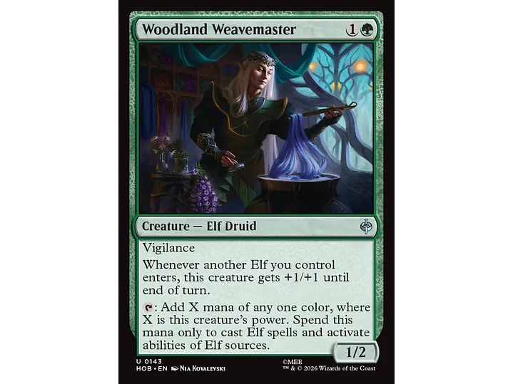 Woodland Weavemaster | EN | NM | HOB 1