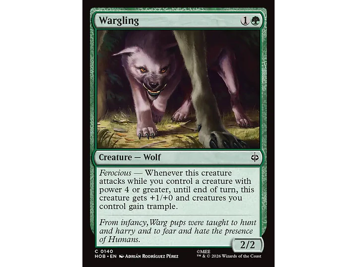Wargling | EN | NM | HOB 1