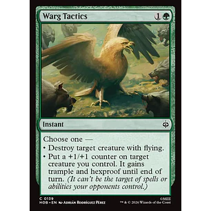 Warg Tactics | EN | NM | HOB