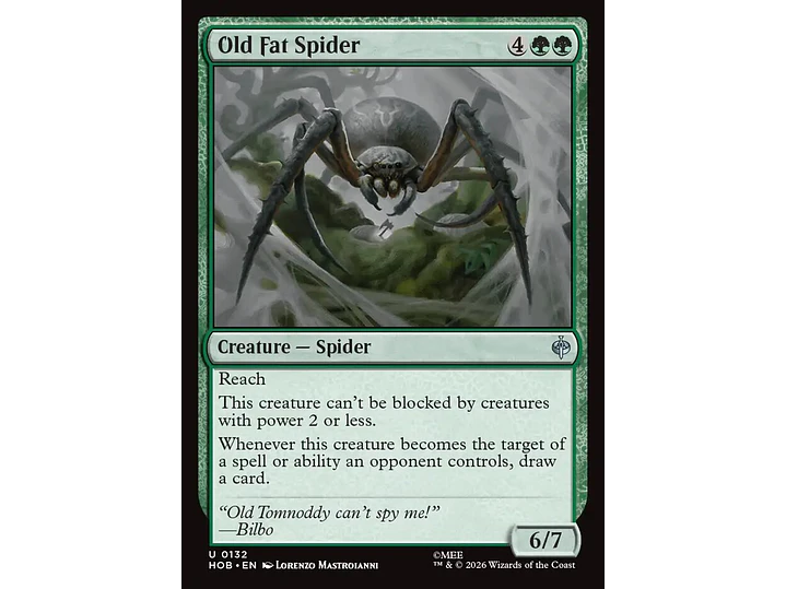 Old Fat Spider | EN | NM | HOB 1