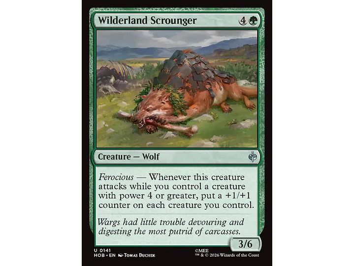 Wilderland Scrounger | EN | NM | HOB 1