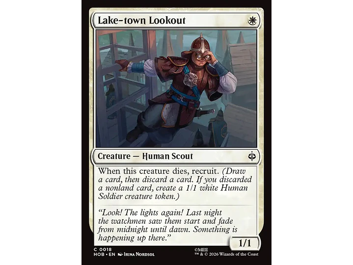 Lake-town Lookout | EN | NM | HOB 1