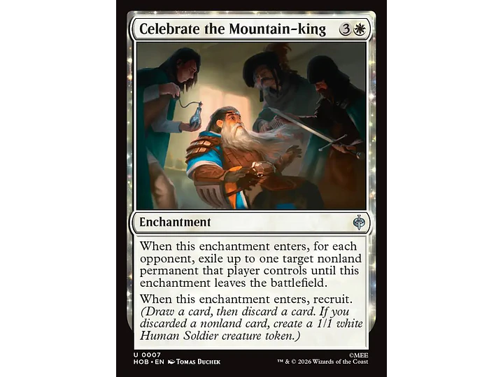Celebrate the Mountain-king | EN | NM | HOB 1