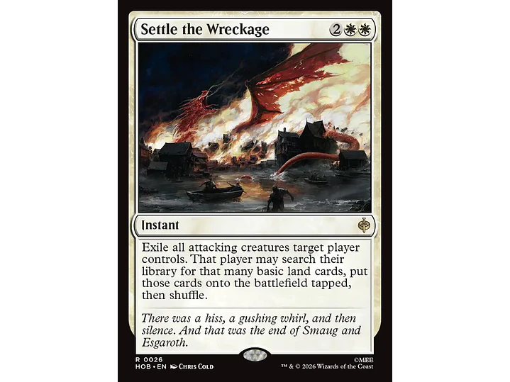 Settle the Wreckage | EN | NM | HOB 1