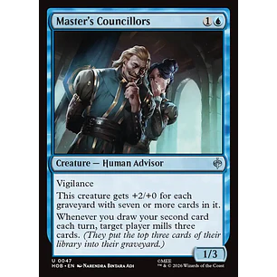 Master's Councillors (foil) | EN | NM | HOB