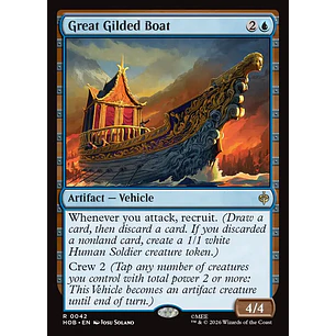 Great Gilded Boat | EN | NM | HOB