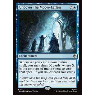 Uncover the Moon-Letters | EN | NM | HOB