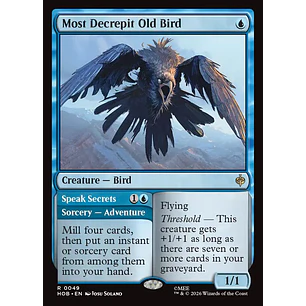 Most Decrepit Old Bird // Speak Secrets | EN | NM | HOB