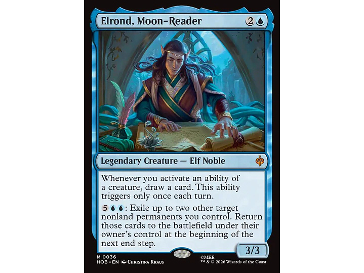 Elrond, Moon-Reader | EN | NM | HOB 1