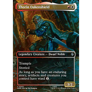 Thorin Oakenshield (Borderless) | EN | NM | HOB