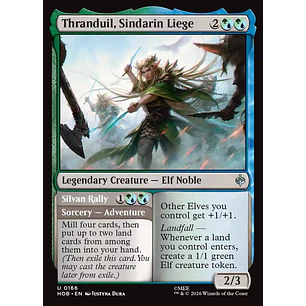 Thranduil, Sindarin Liege // Silvan Rally (foil) | EN | NM | HOB