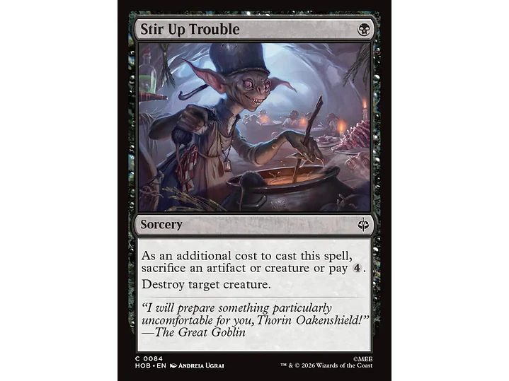 Stir Up Trouble | EN | NM | HOB 1