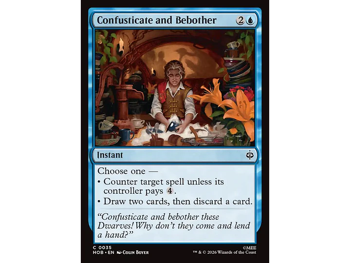 Confusticate and Bebother | EN | NM | HOB 1
