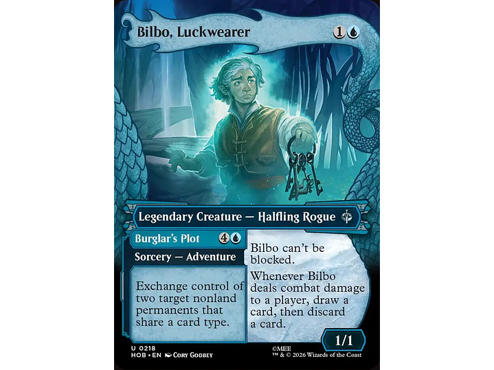 Bilbo, Luckwearer // Burglar's Plot (Showcase) | EN | NM | HOB 1
