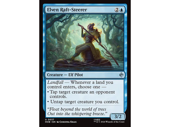 Elven Raft-Steerer | EN | NM | HOB 1