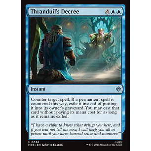 Thranduil's Decree | EN | NM | HOB