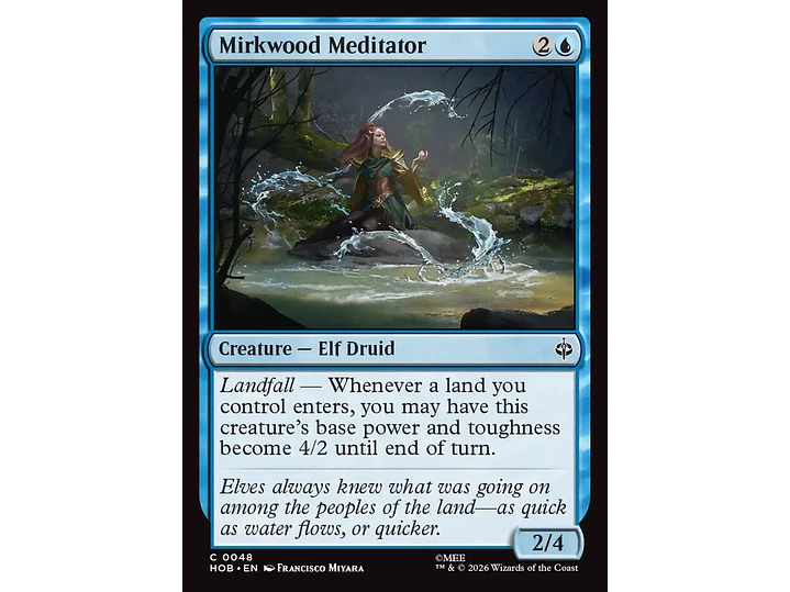 Mirkwood Meditator | EN | NM | HOB 1