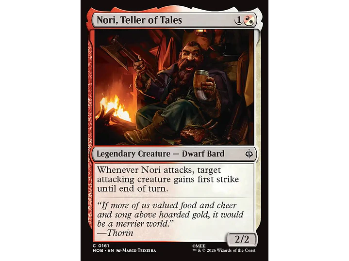 Nori, Teller of Tales | EN | NM | HOB 1