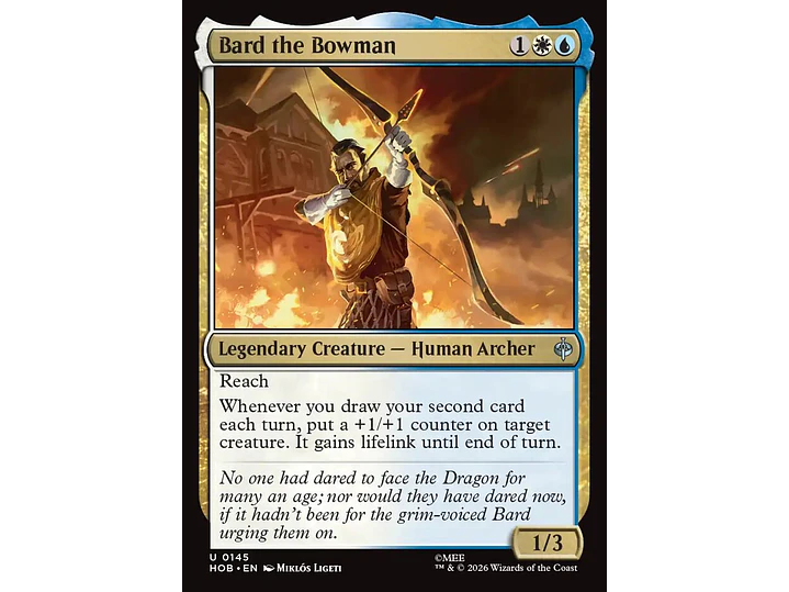 Bard the Bowman | EN | NM | HOB 1