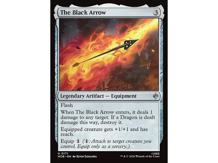 The Black Arrow | EN | NM | HOB 1