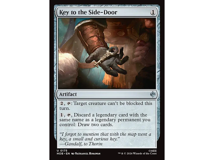 Key to the Side-Door | EN | NM | HOB 1