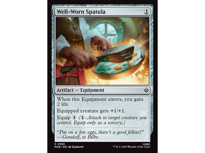 Well-Worn Spatula | EN | NM | HOB 1