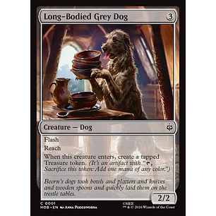 Long-Bodied Grey Dog | EN | NM | HOB