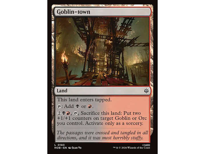 Goblin-town | EN | NM | HOB 1