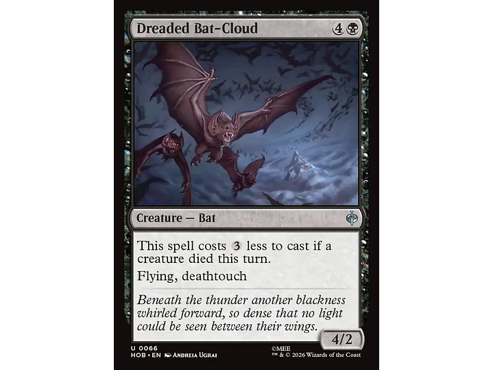 Dreaded Bat-Cloud | EN | NM | HOB 1
