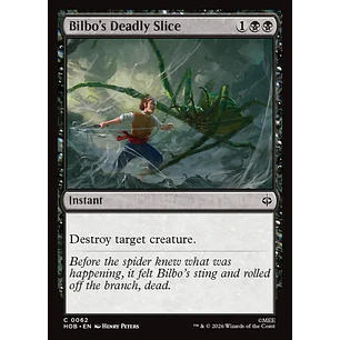 Bilbo's Deadly Slice (foil) | EN | NM | HOB