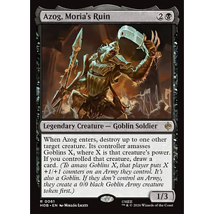 Azog, Moria's Ruin | EN | NM | HOB