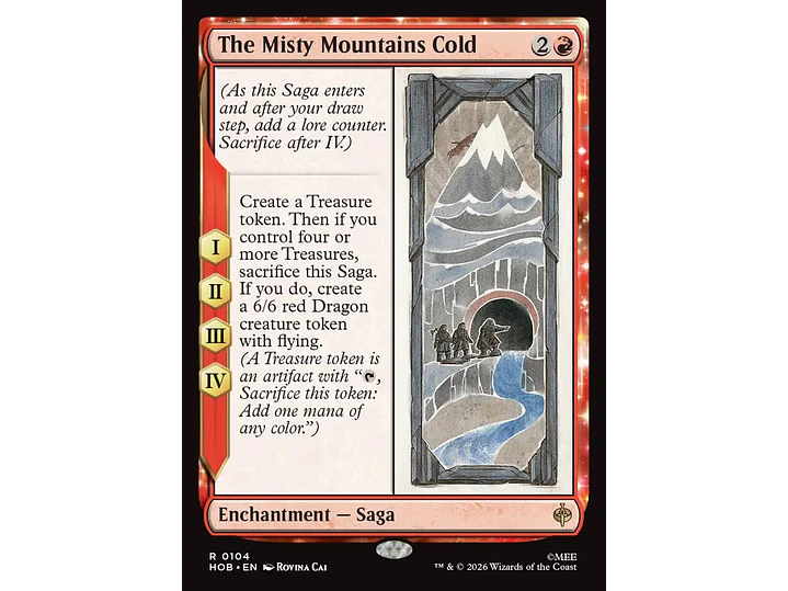 The Misty Mountains Cold | EN | NM | HOB 1