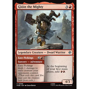 Glóin the Mighty // Easy Pickings | EN | NM | HOB
