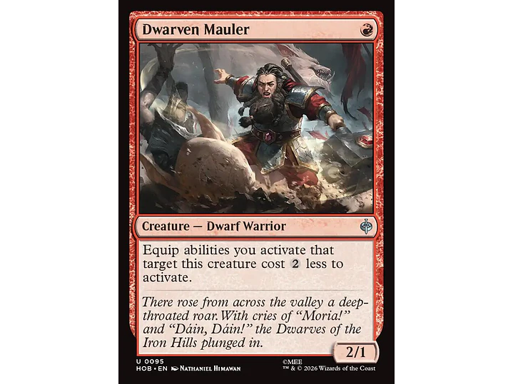 Dwarven Mauler | EN | NM | HOB 1