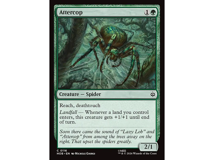 Attercop (foil) | EN | NM | HOB 1