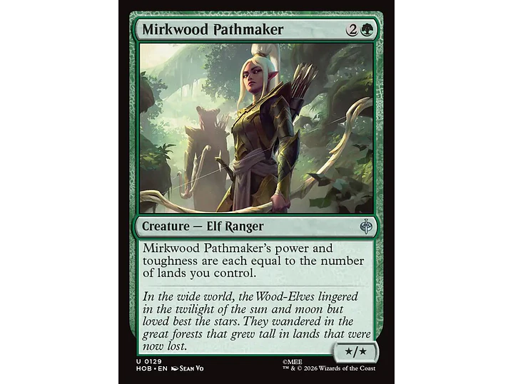 Mirkwood Pathmaker | EN | NM | HOB 1