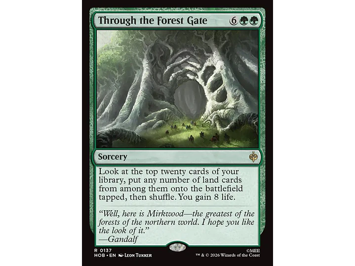 Through the Forest Gate | EN | NM | HOB 1